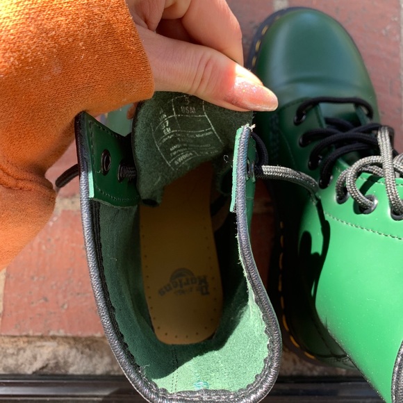 Doctor martens green boots - Picture 6 of 7